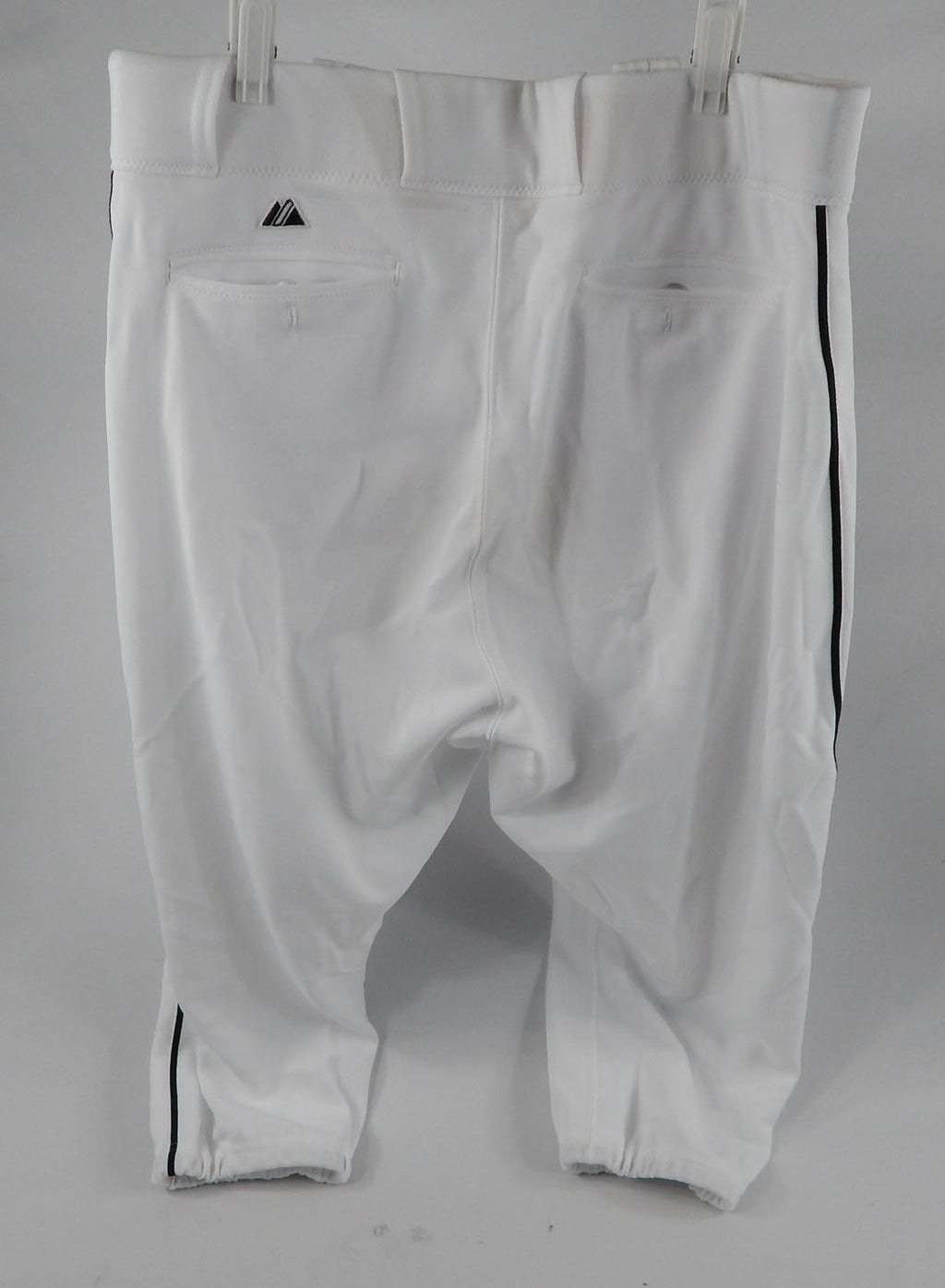 2013 Miami Marlins Logan Morrison #5 Game Used White Pants 37-41-21 995 Pic2