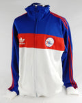 2008-09 Philadelphia 76ers Andre Iguodala #9 Game Used White Warm Up Jacket 4