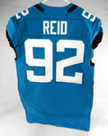 2020 Jacksonville Jaguars Caraun Reid #92 Game Issued Blue Jersey 44 302