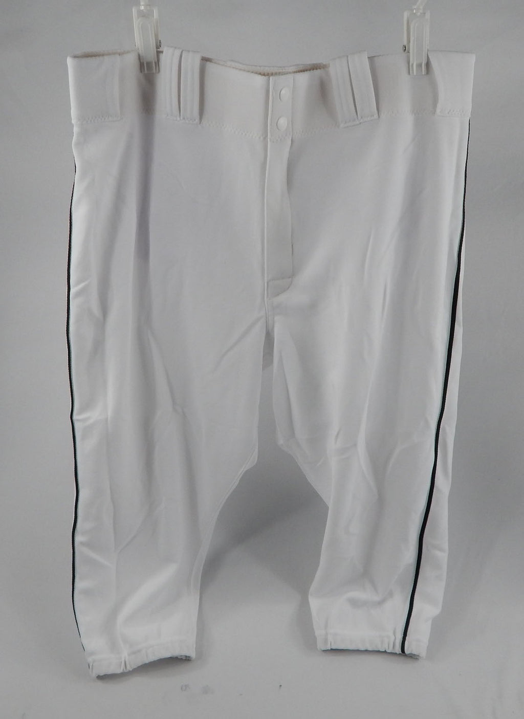 2015 Miami Marlins Steve Cishek #31 Game Used White Pants 38-42-20 999