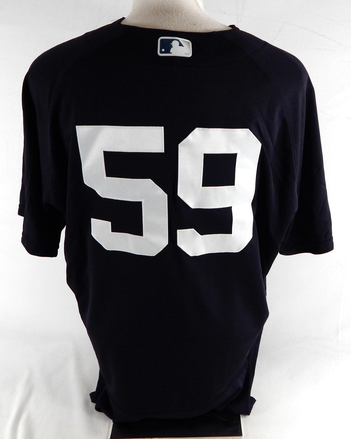 2023 New York Yankees #59 Game Issued Navy Jersey BP ST 46 556 Pic2