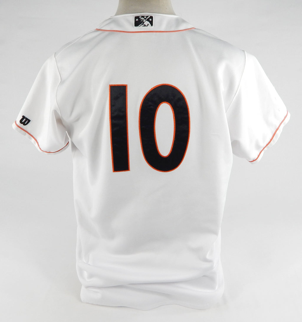 2015-22 Jupiter Hammerheads #10 Game Used White Jersey DP71756
