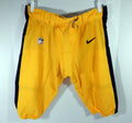 2017 Pittsburgh Steelers Chris Hubbard #74 Game Used Yellow Pants 44 DP56426
