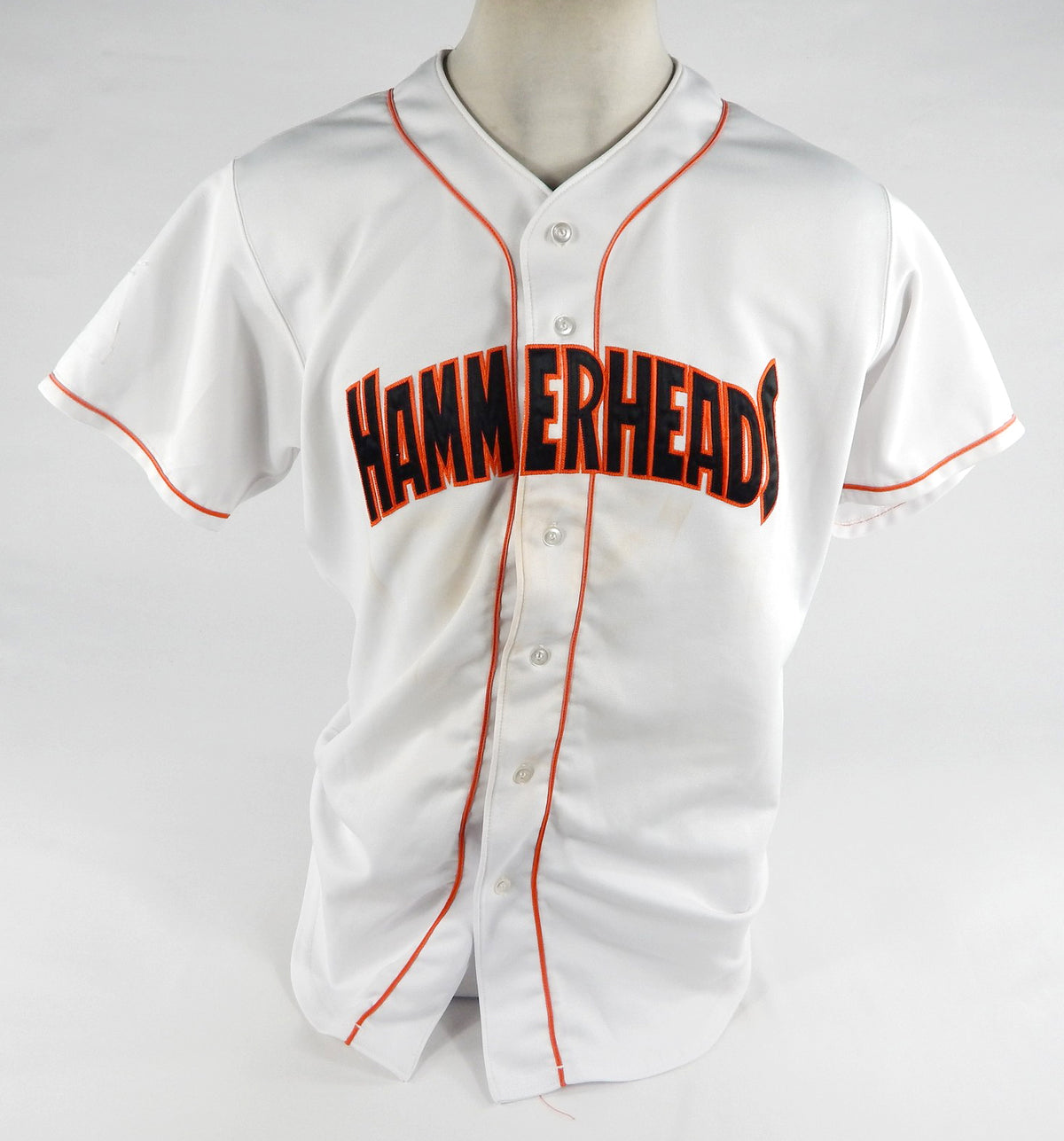 2015-22 Jupiter Hammerheads #10 Game Used White Jersey DP71756 Pic2