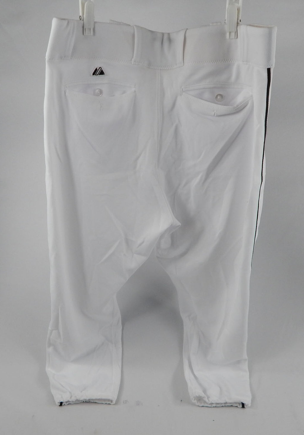 2014 Miami Marlins Andrew Heaney #25 Game Issued White Pants 36-40-23 001 Pic2