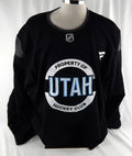 2024-25 Utah Mammoth Stengrim #42 Game Used Black Practice Jersey 58 389