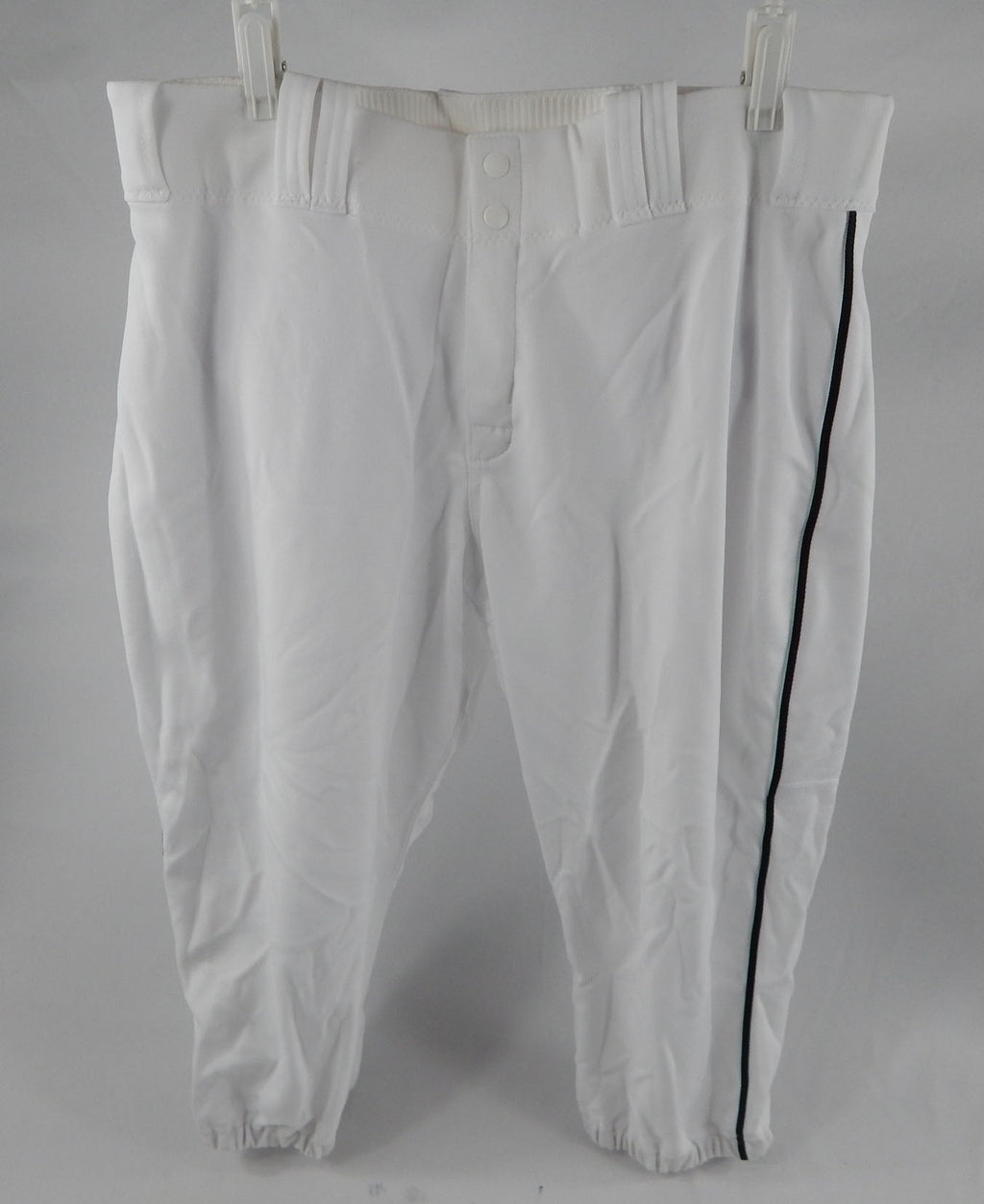 2015 Miami Marlins Jarrod Saltalamacchia #39 Game Issued White Pants 38-46-19 04
