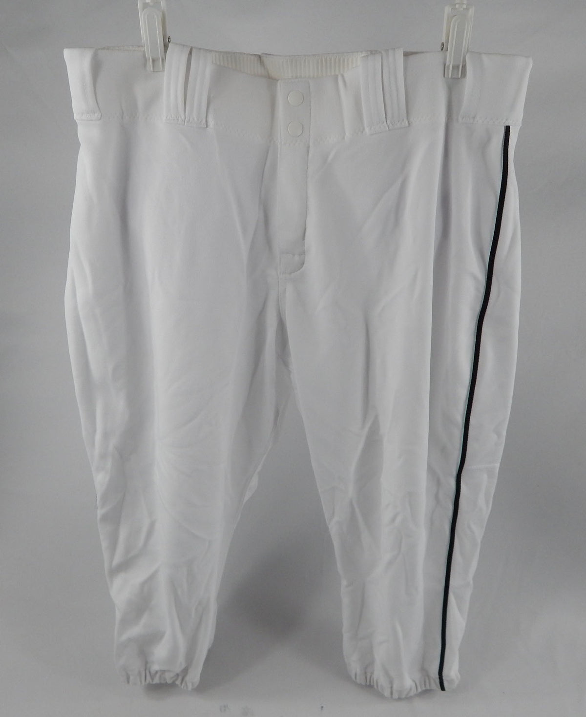 2015 Miami Marlins Jarrod Saltalamacchia #39 Game Issued White Pants 38-46-19 04