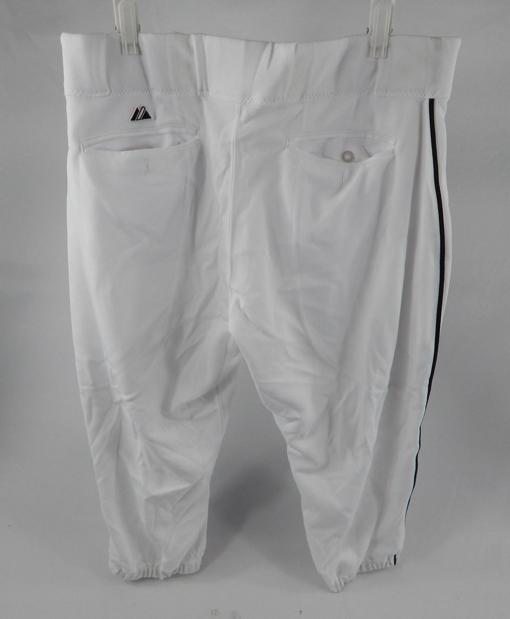2015 Miami Marlins Jarrod Saltalamacchia #39 Game Issued White Pants 38-46-19 04 Pic2