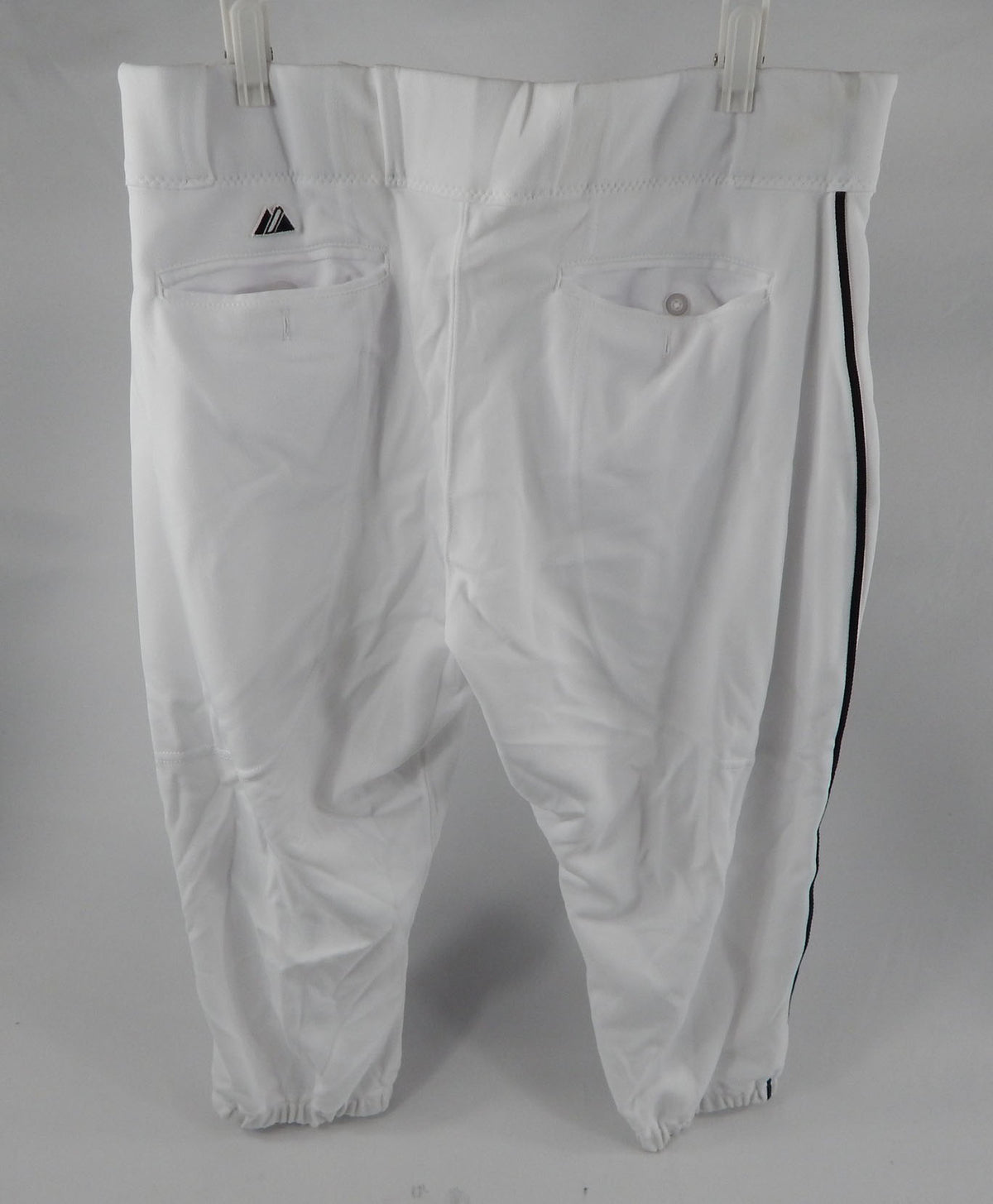 2015 Miami Marlins Jarrod Saltalamacchia #39 Game Issued White Pants 38-46-19 04 Pic2
