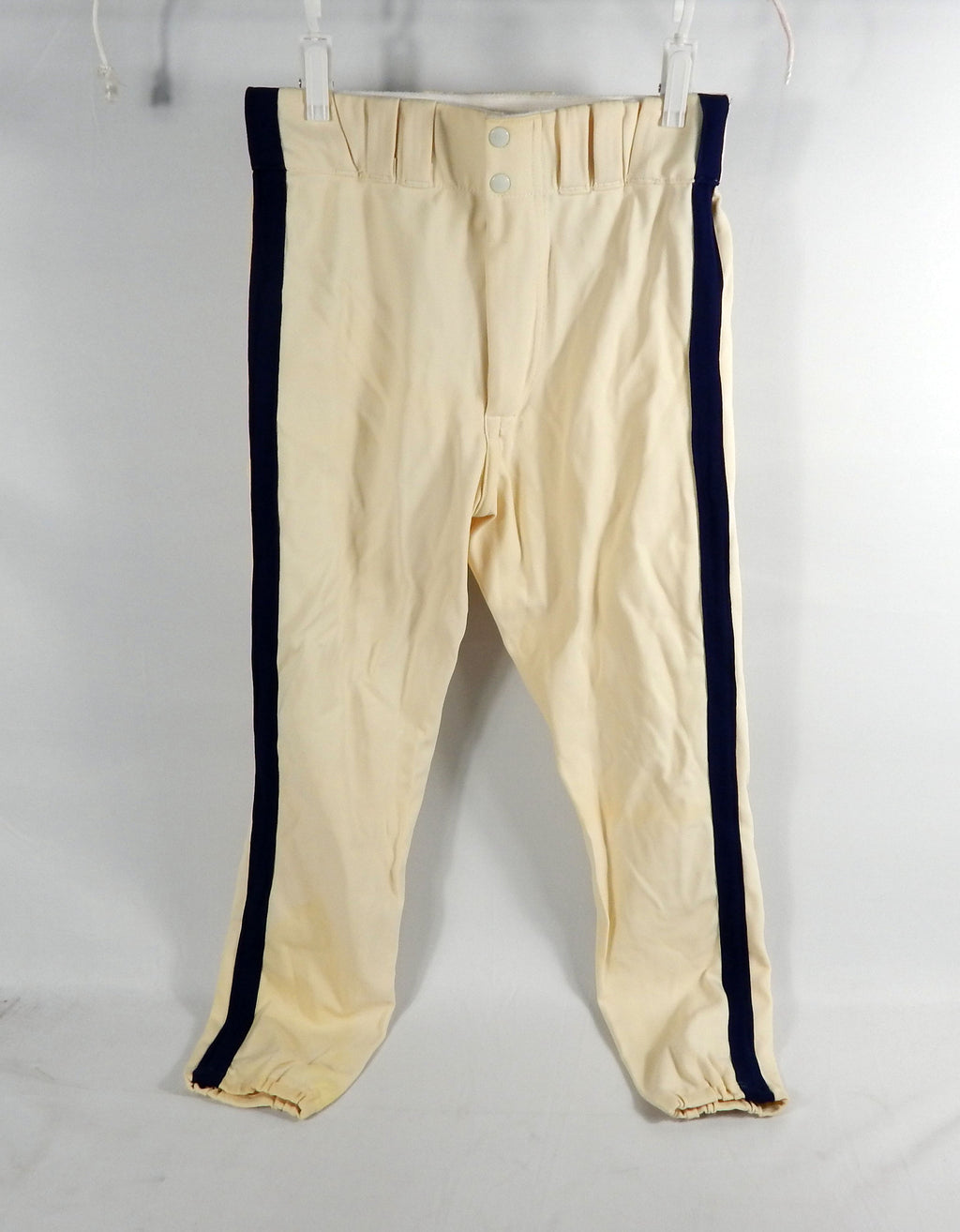 1993 Houston Astros Rick Parker #30 Game Used Cream Pants 33-28 DP74468
