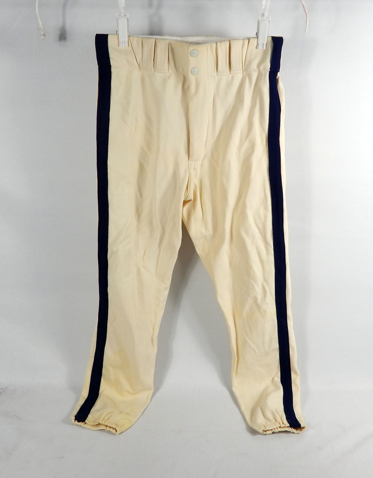 1993 Houston Astros Rick Parker #30 Game Used Cream Pants 33-28 DP74468