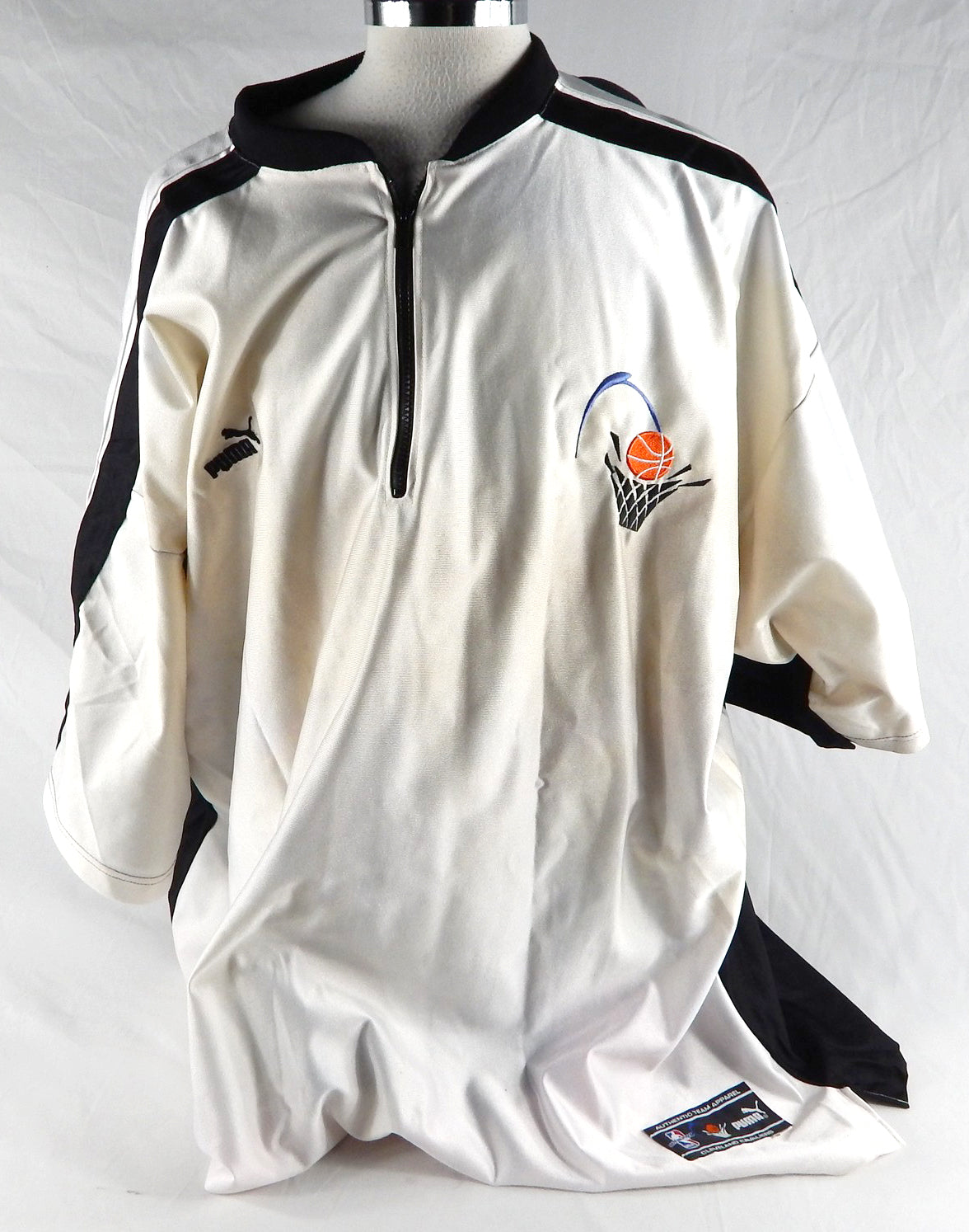 1999-00 Cleveland Cavaliers Game Issued White Shooting Shirt 4XL 327