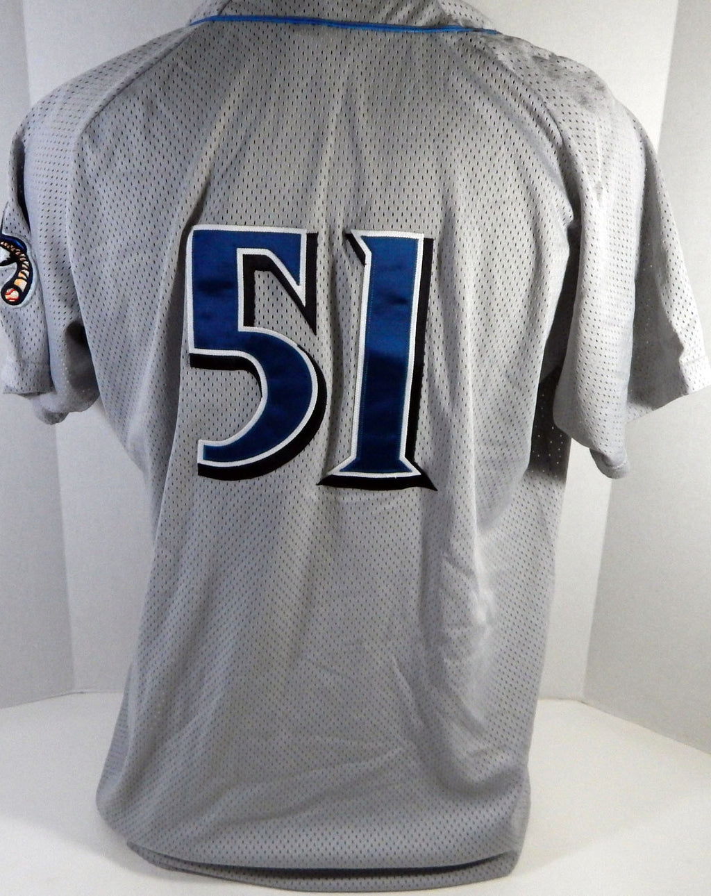 Clearwater Threshers #51 Game Used Grey Jersey 48 DP13495