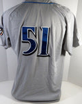 Clearwater Threshers #51 Game Used Grey Jersey 48 DP13495