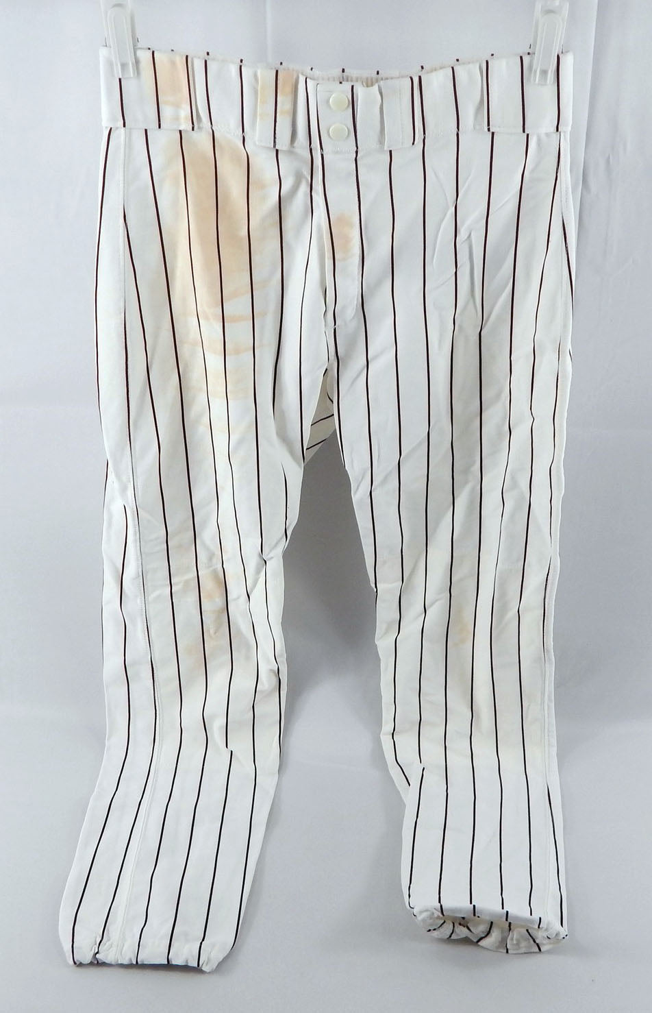 2000s Iowa Hawkeyes #5 Game Used White Pants Baseball 34 498
