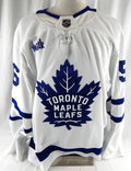2023-24 Toronto Maple Leafs Alex Steeves #56 Game Issued White Jersey Milk P 5