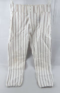 2000s Iowa Hawkeyes #41 Game Used White Pants Baseball 34 499