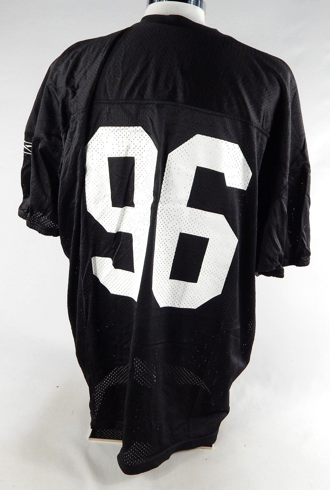 2011 San Francisco 49ers Corey Lemonier #96 Game Used Black Practice Jersey 0 Pic2