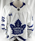 2023-24 Toronto Maple Leafs Jay O'Brien #65 Game Issued White Jersey Milk P 56 6