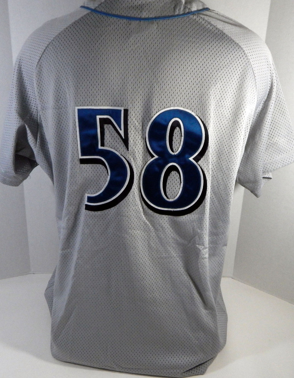 Clearwater Threshers #58 Game Used Grey Jersey DP13499