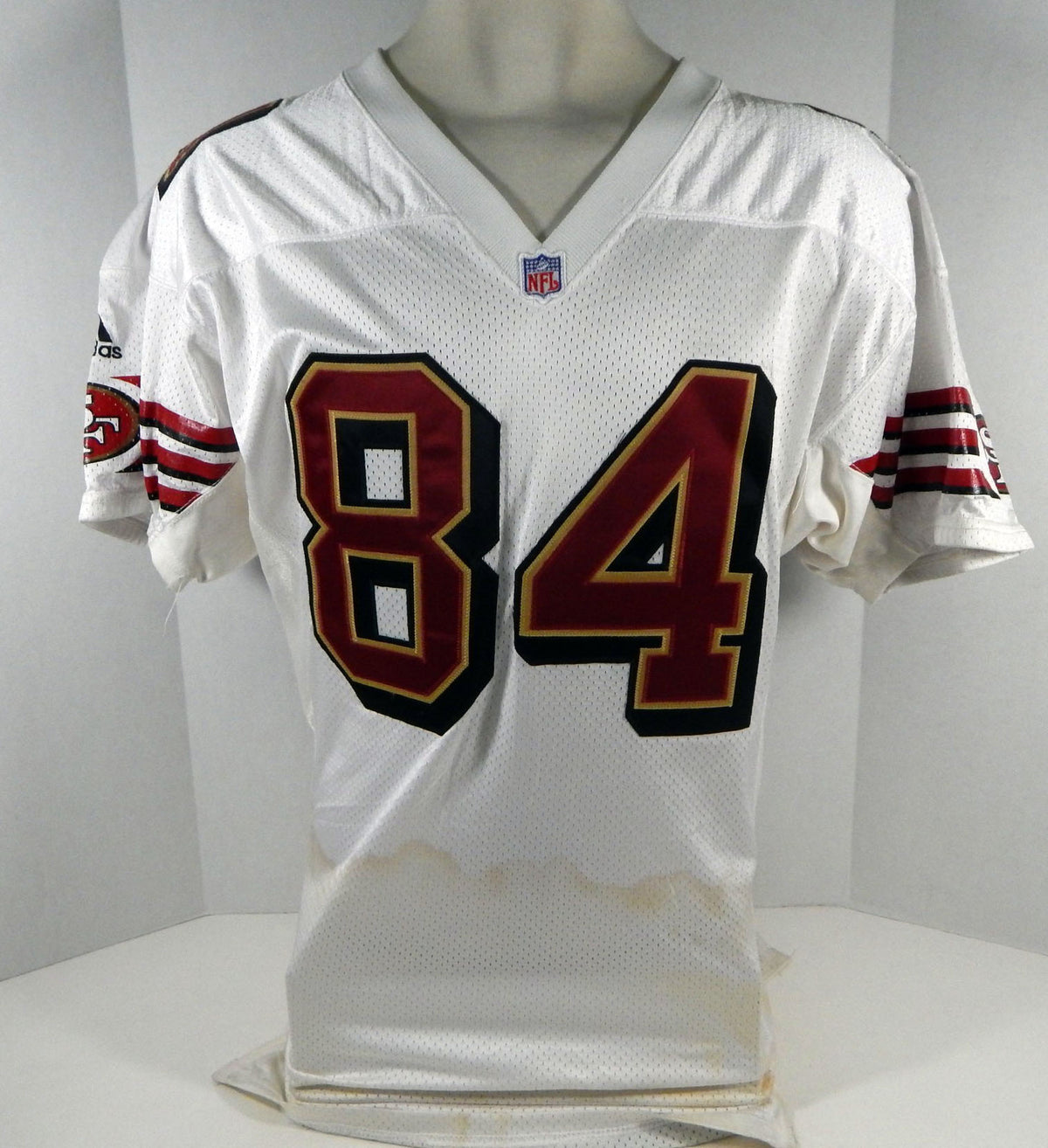 2000 San Francisco 49ers Terrence Dupree #84 Game Issued White Jersey DP08249 Pic2