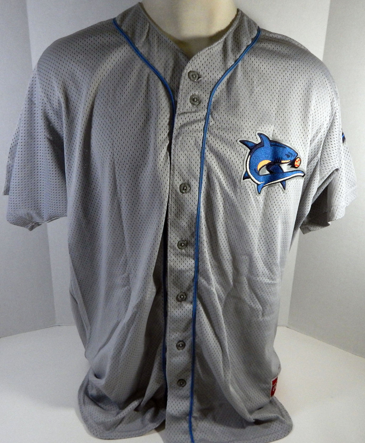 Clearwater Threshers #58 Game Used Grey Jersey DP13499 Pic2