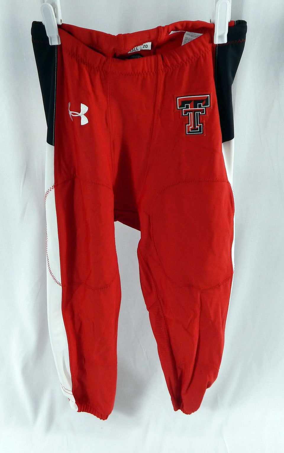 2020 Texas Tech Red Raiders Game Issued Red Football Pants Size 34