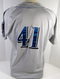 Clearwater Threshers #41 Game Used Grey Jersey 46 DP13500