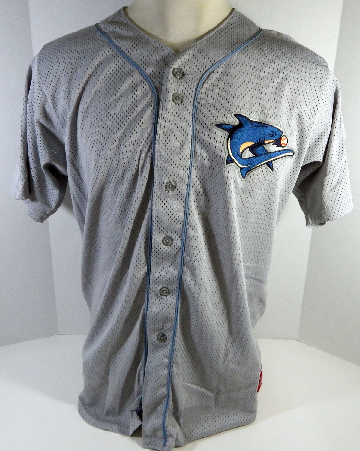 Clearwater Threshers #41 Game Used Grey Jersey 46 DP13500 Pic2