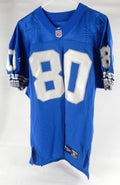 1995 Detroit Lions Tommie Boyd #80 Game Used Blue Jersey 46 480