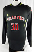 2010 Texas Tech Red Raiders #30 Game Used Black Jersey Womens Soccer S DP91196