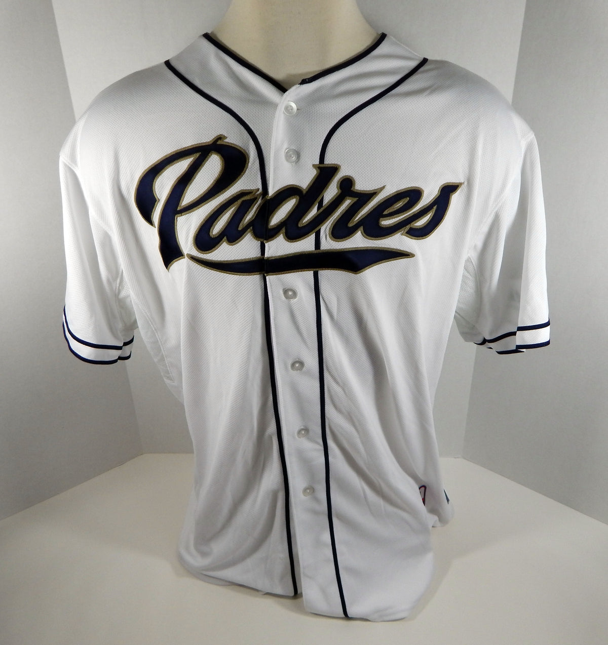 2015 San Diego Padres Scott Elbert #87 Game Issued White Jersey Pic2
