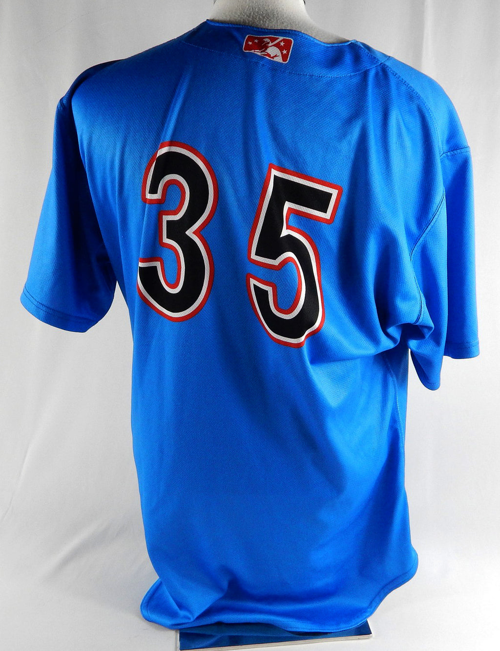 2023-24 Jupiter Hammerheads Noble Meyers #35 Game Used Blue Jersey 46 898 Pic2