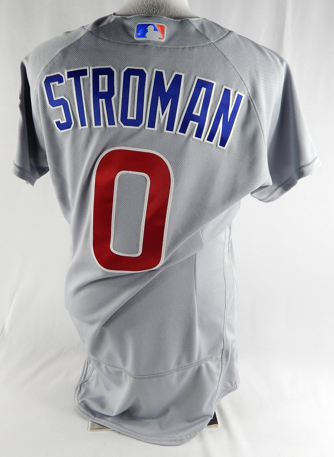 2023 Chicago Cubs Marcus Stroman #0 Game Issued Grey Jersey 42 900 Pic2