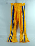 1980s Golden State Warriors #31 Game Used Yellow Warm Up Pants 36 DP74557