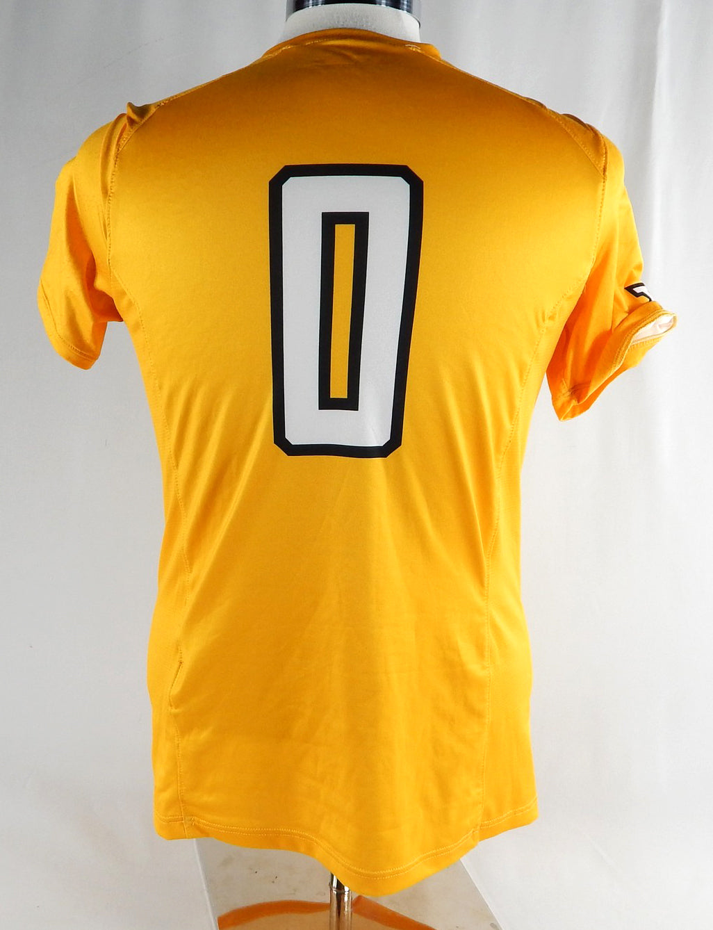 2022 Texas Tech Red Raiders #0 Game Used Yellow Jersey Womens Soccer M 199 Pic2