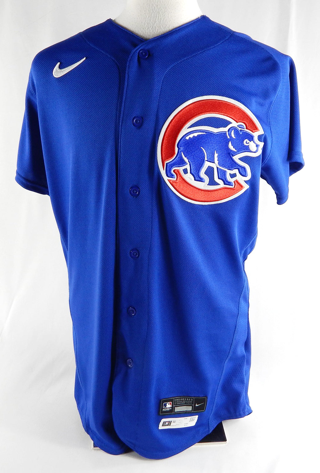 2023 Chicago Cubs Marcus Stroman #0 Game Issued Blue Jersey 42 902