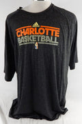 Charlotte Bobcats Game Used Grey Training Shirt 3XL 299