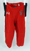 2020 Texas Tech Red Raiders Cupp #88 Game Used Red Football Pants Size 34