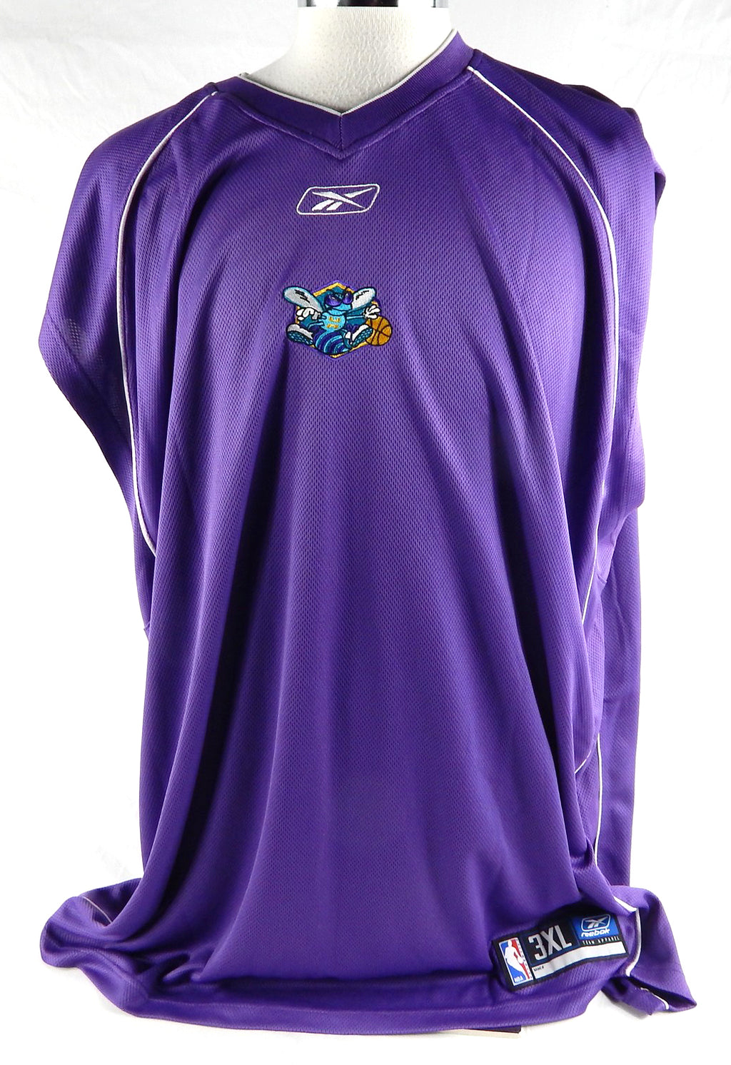 2005-07 New Orleans Hornets Game Issued Purple Tank Shirt Oklahoma City 3XL 338