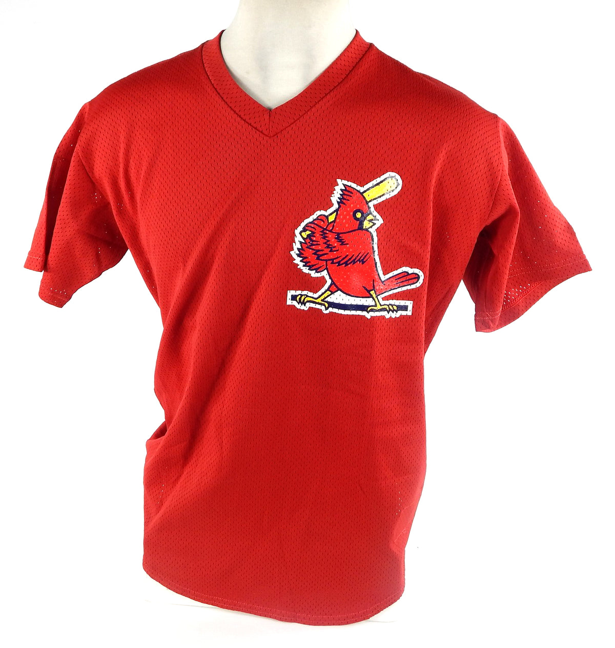 1990s Palm Beach Cardinals #40 Game Used Red Jersey 44 DP71775 Pic2