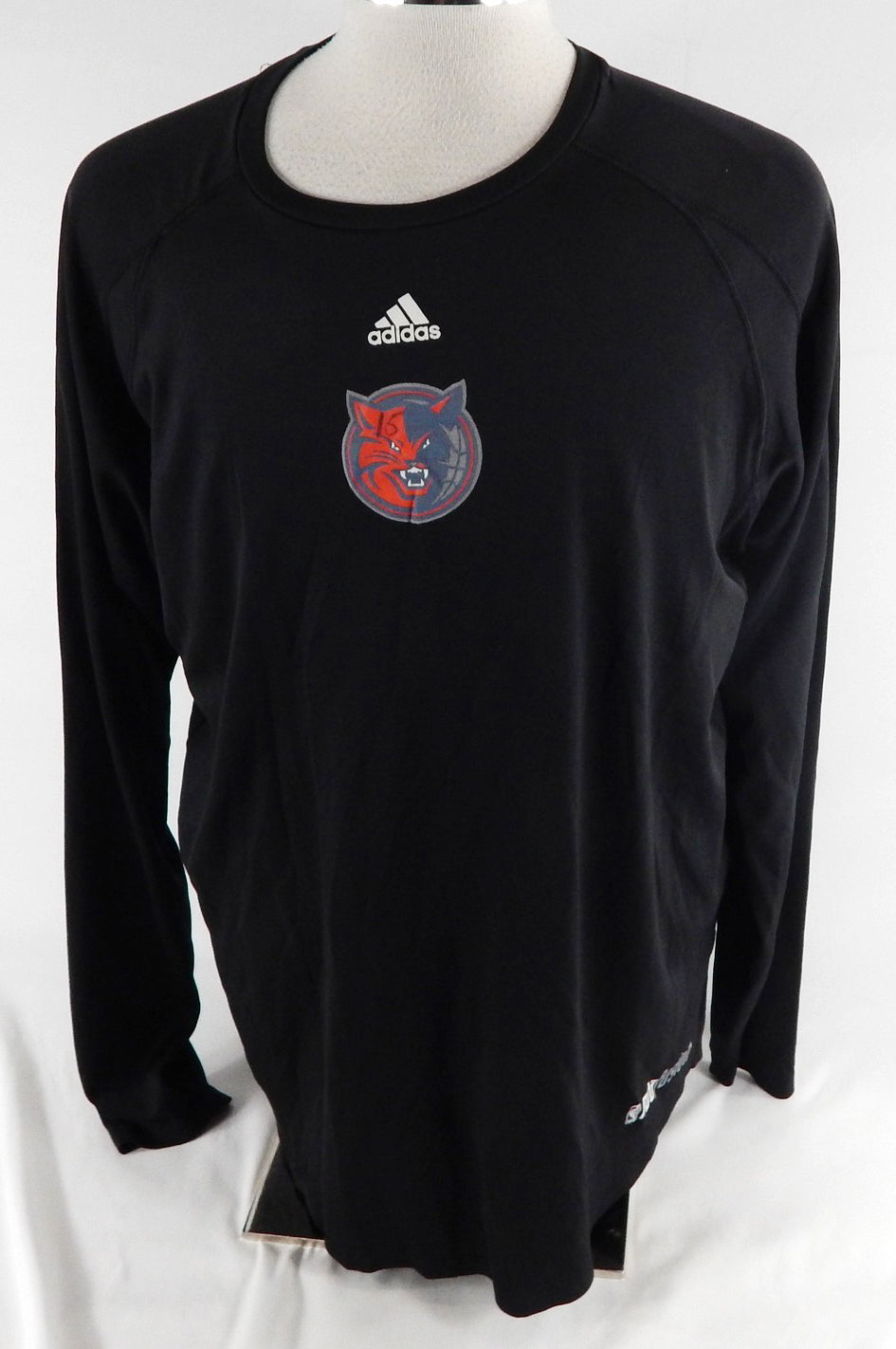 Charlotte Bobcats Gerald Henderson #15 Game Used Black Training Shirt XL 301