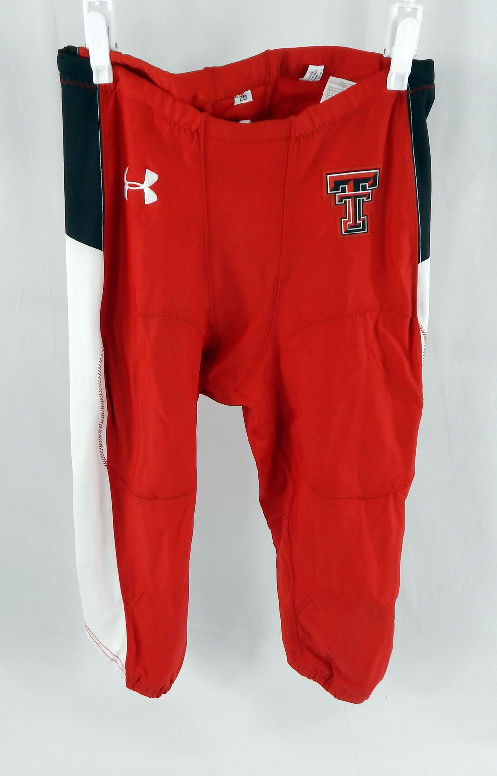 2020 Texas Tech Red Raiders Game Issued Red Football Pants Size 36
