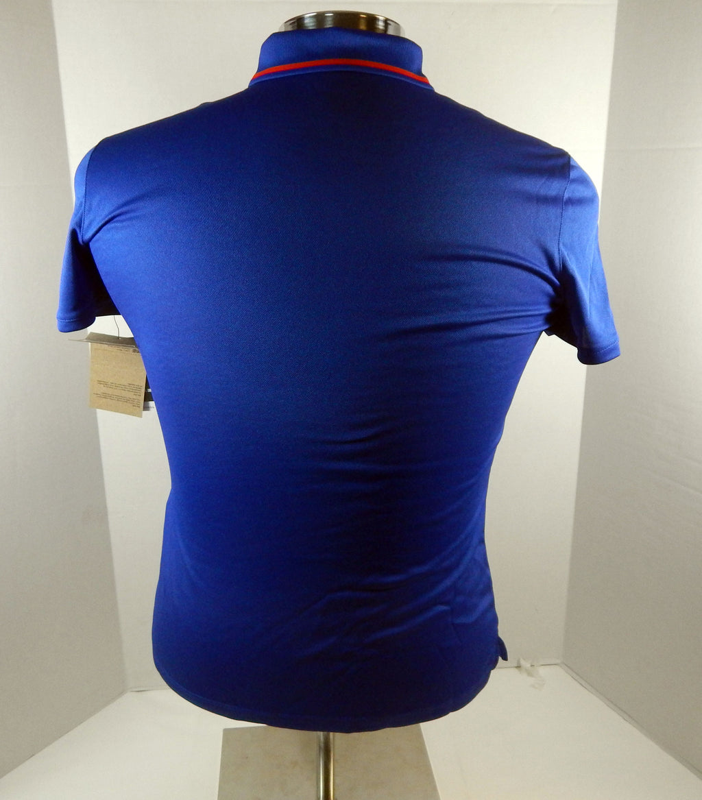 2022-23 Detroit Pistons Team Issued Blue Polo Shirt Womens Nike DN9431-495 S 23S Pic2