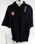 2000s Charlotte Bobcats Team Issued Black Polo Shirt 2XL 302