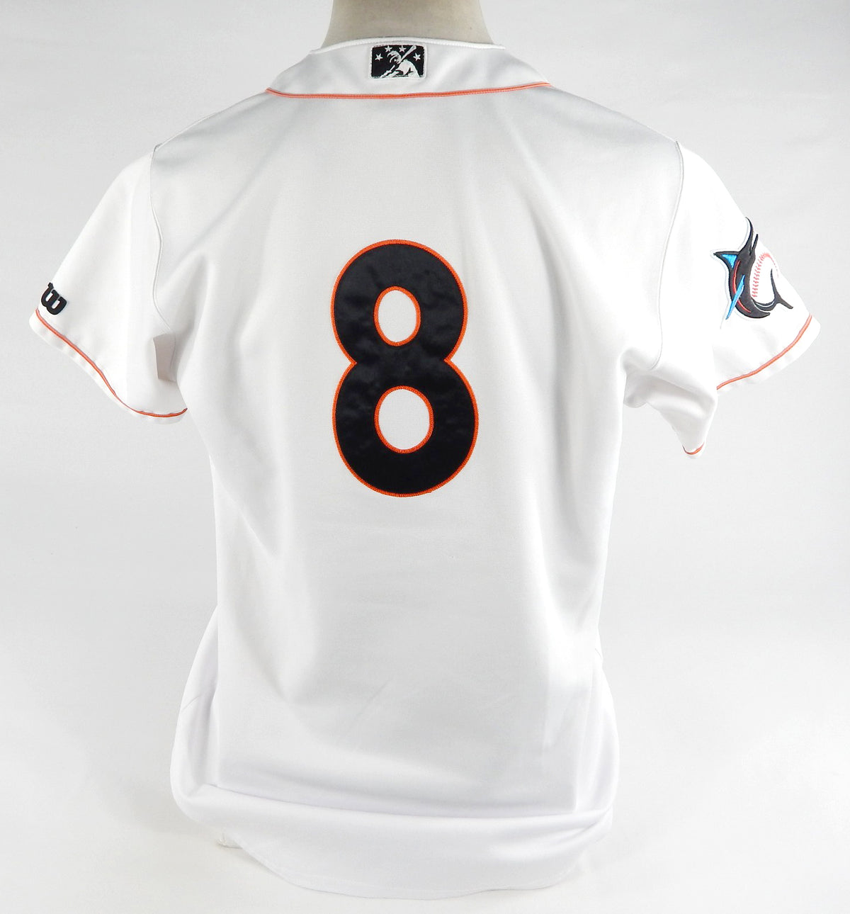 2015-12 Jupiter Hammerheads #8 Game Used White Jersey DP71777