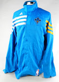 2011-12 New Orleans Hornets Eric Gordon #10 Game Used Blue Jacket XL 982