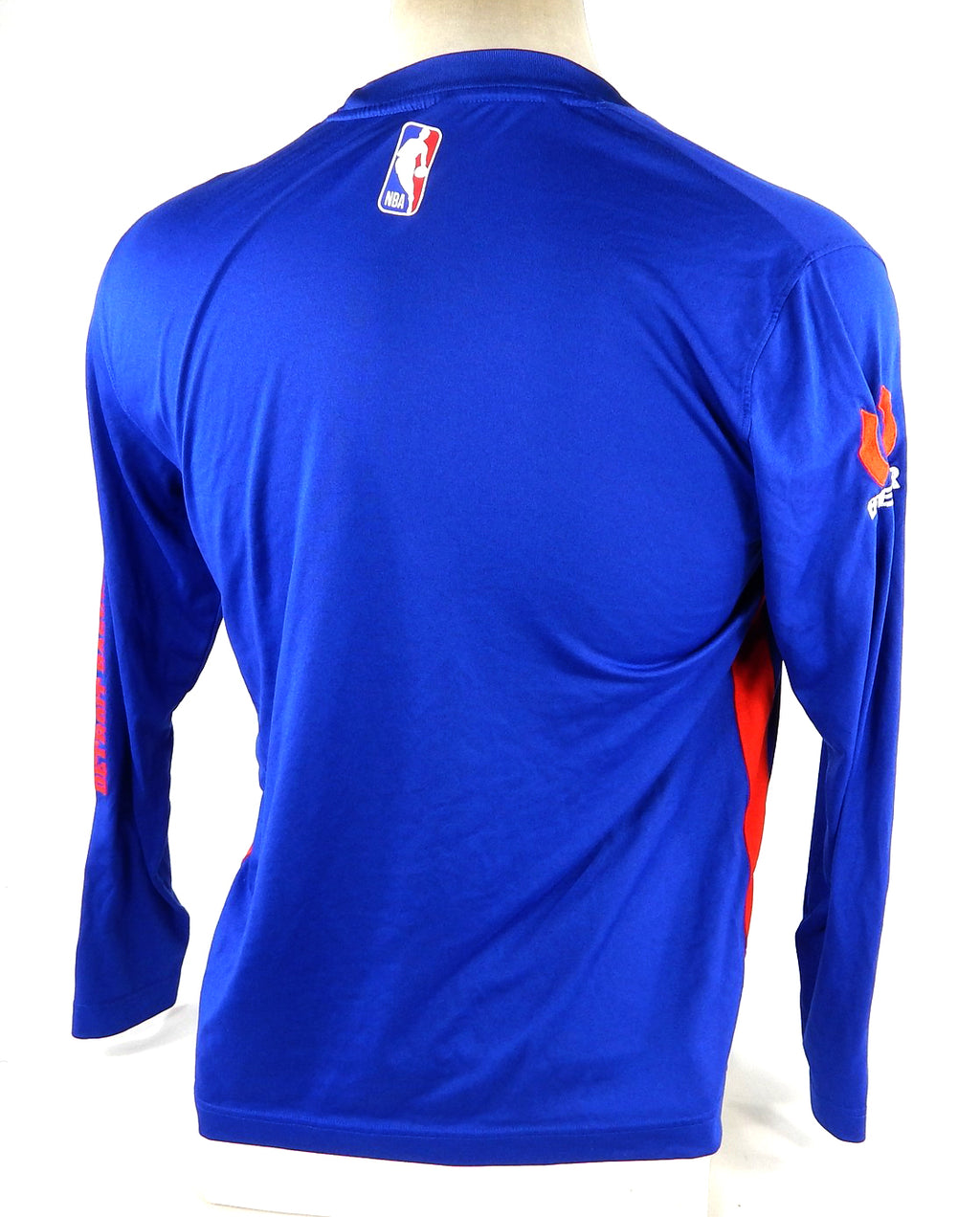 2023-24 Detroit Pistons Marcus Sasser #25 Game Used Blue Shooting Shirt 5 Pic2