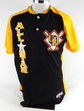 United League Baseball All Star #2 Game Used Black Jersey 42 853
